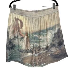 Represent Men's Higher Truth Shorts Size XL Matching Set Ocean Mythology Faith
